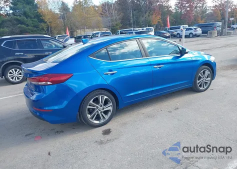 2017 Hyundai Elantra Limited from USA, damaged, VIN 5NPD84LF3HH178145